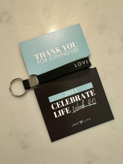 Week 40 Keychain & Card