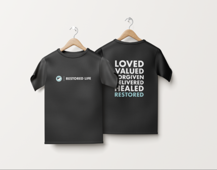 Restored Life T-Shirt (Stephanie Only for Restored Life Reps)